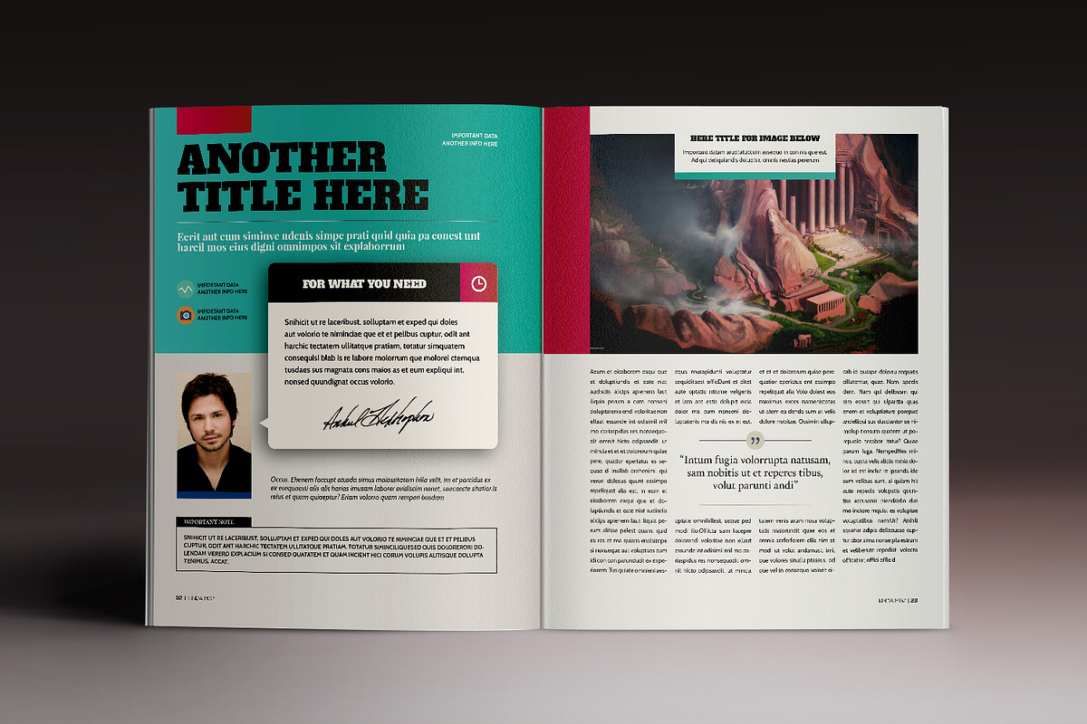 Kinda Magazine, a Magazine Template by Luuqas Design (Photo 10 of 16)