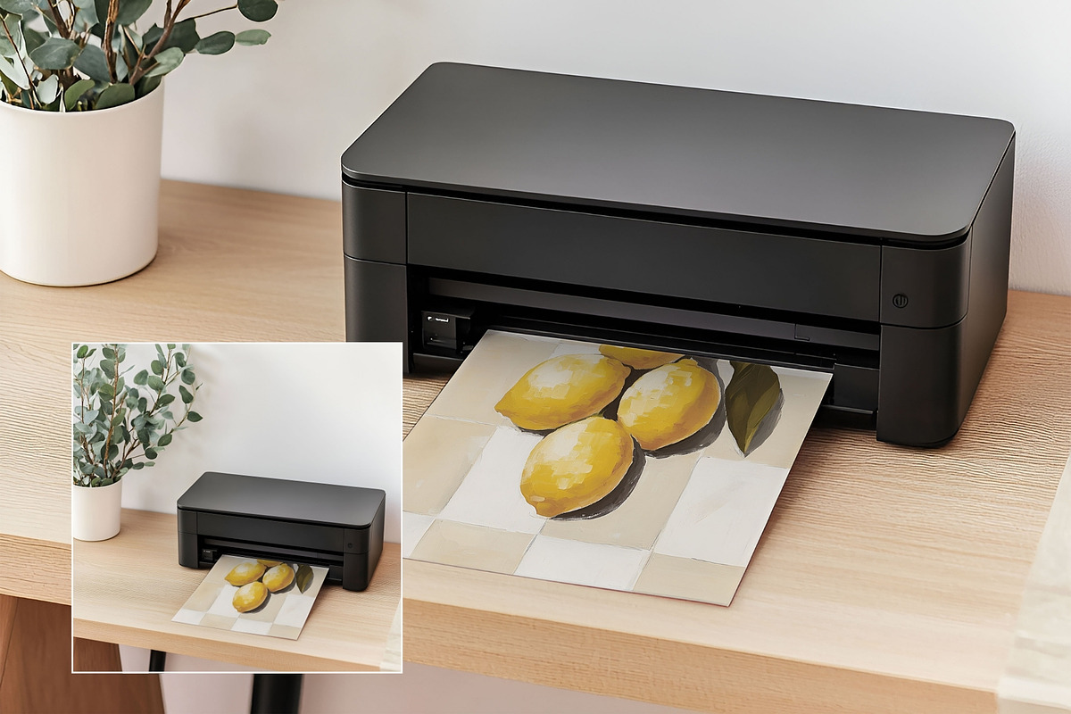 Scandi A4 Printer Mockup PR-SC-01, a Books & Magazine Mockup by Callistemon Creative (Photo 6 of 8)