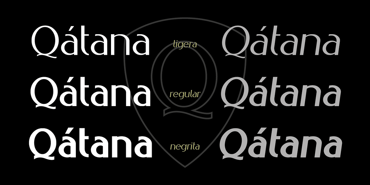 Qatana, a Sans Serif Font by Ixipcalli (Photo 5 of 5)