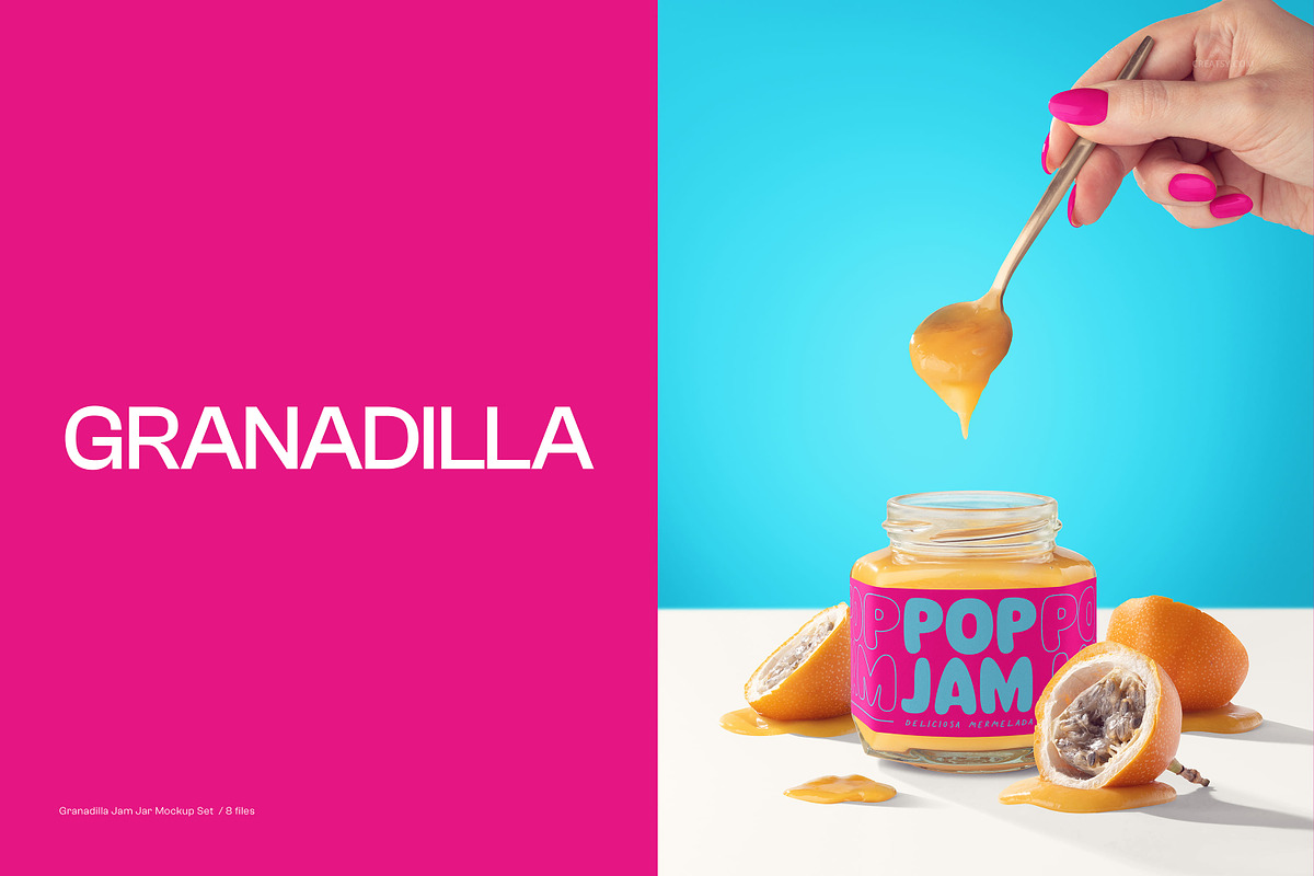 Jam Jar Mockup Bundle, a Cups & Container Mockup by creatsy5 (Photo 29 of 65)