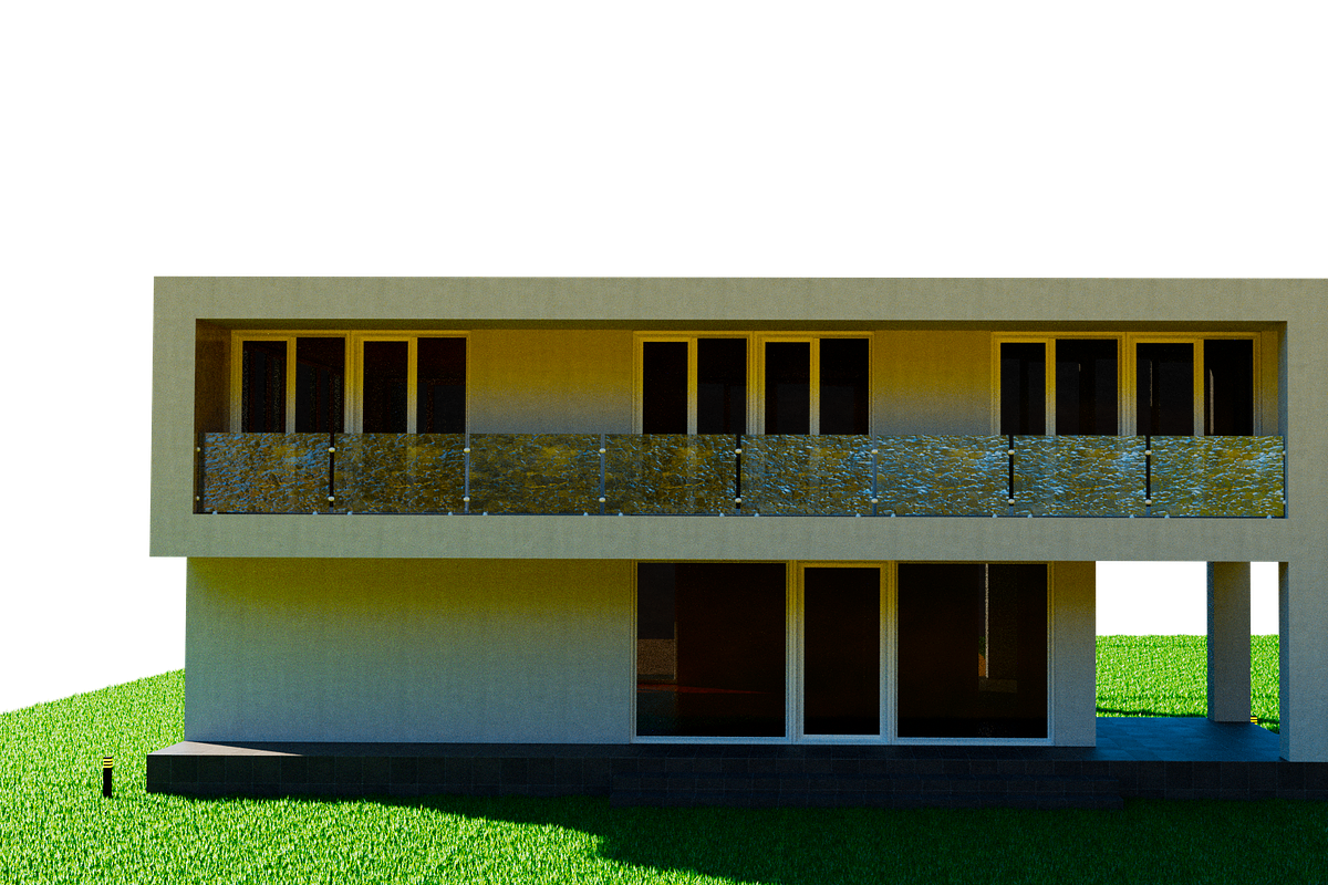 Modern Two-Storey Villa with Pool 3D, an Architecture 3D Model by Casa Mandarina (Photo 3 of 10)