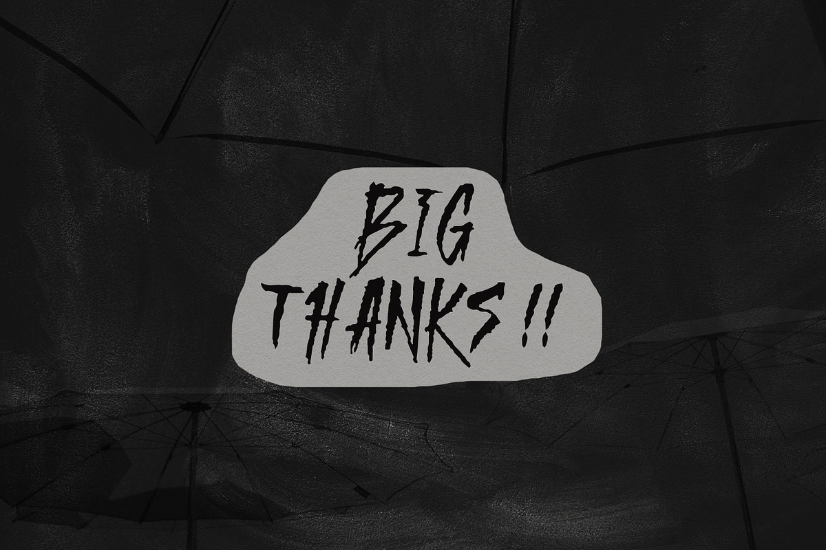 Gotriez Handmade Brush Rough Font, a Handwritten Font by Maulana Creative (Photo 5 of 7)