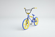 1980s Raleigh Burner BMX Bicycle, a Cars & Vehicle 3D Model by 3DTreatment (Thumbnail 22 of 25)