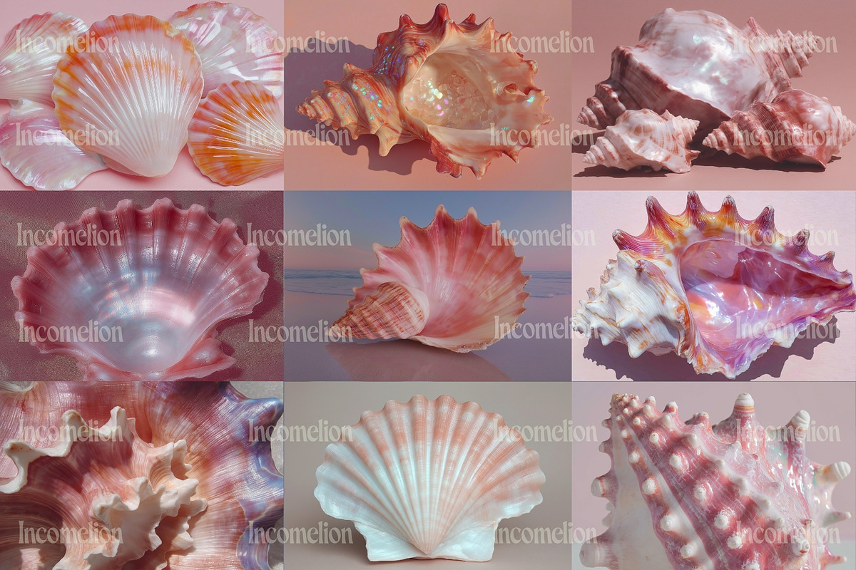 60 Aesthetic Seashells Stock Photos, a Nature Photo by Incomelion (Photo 7 of 14)