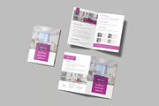 A5 Bifold Brochure Mockup, an Advertising Mockup by Hubzway (Thumbnail 2 of 7)