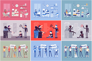 Lifestyle Illustrations Bundle Vol.6