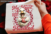 Funny Valentine's Day Goose Png, an Illustration by OK Design (Thumbnail 1 of 6)
