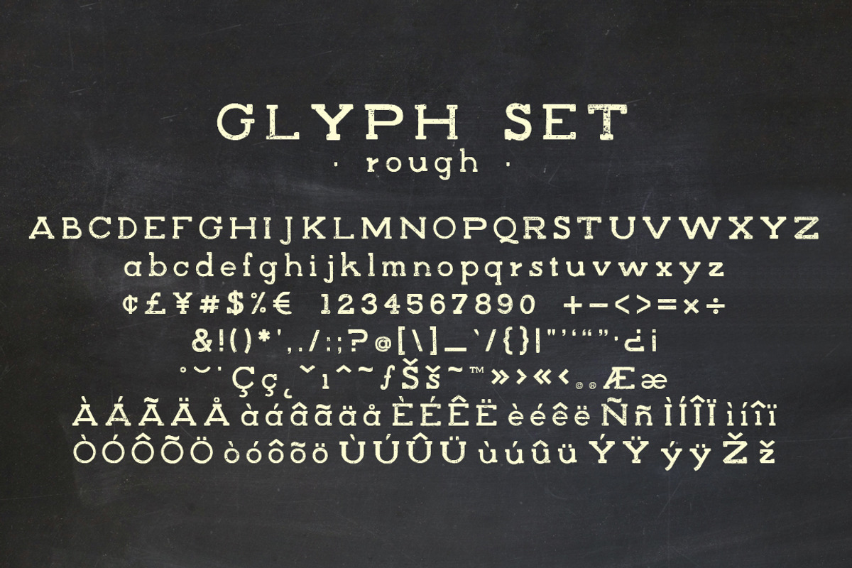 Schoolmarm Typeface preview 4