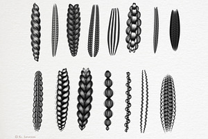 Procreate Braids Brushes