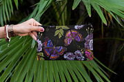 Blue flowers and butterflies, a Pattern Graphic by Matrioshka (Thumbnail 4 of 9)