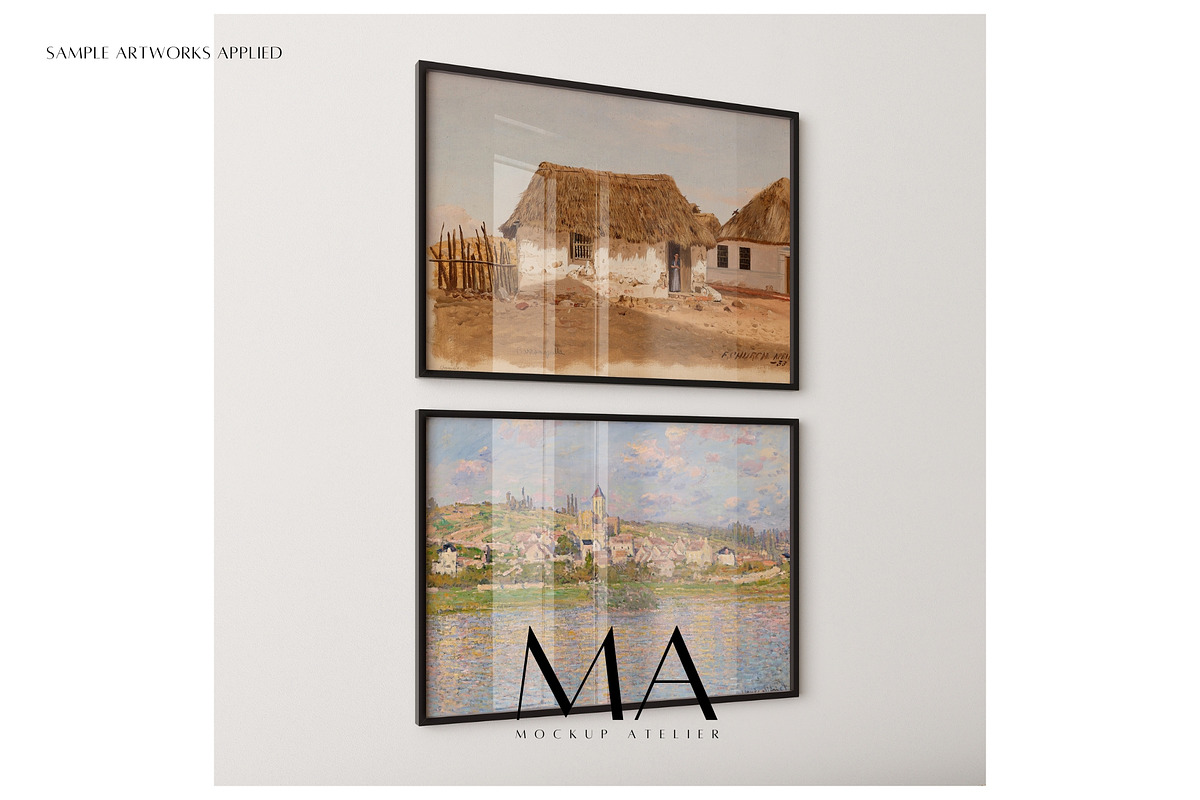 Close Up 2 Frames Mockup Bundle, a Household Mockup by Mockup Art Atelier (Photo 18 of 20)