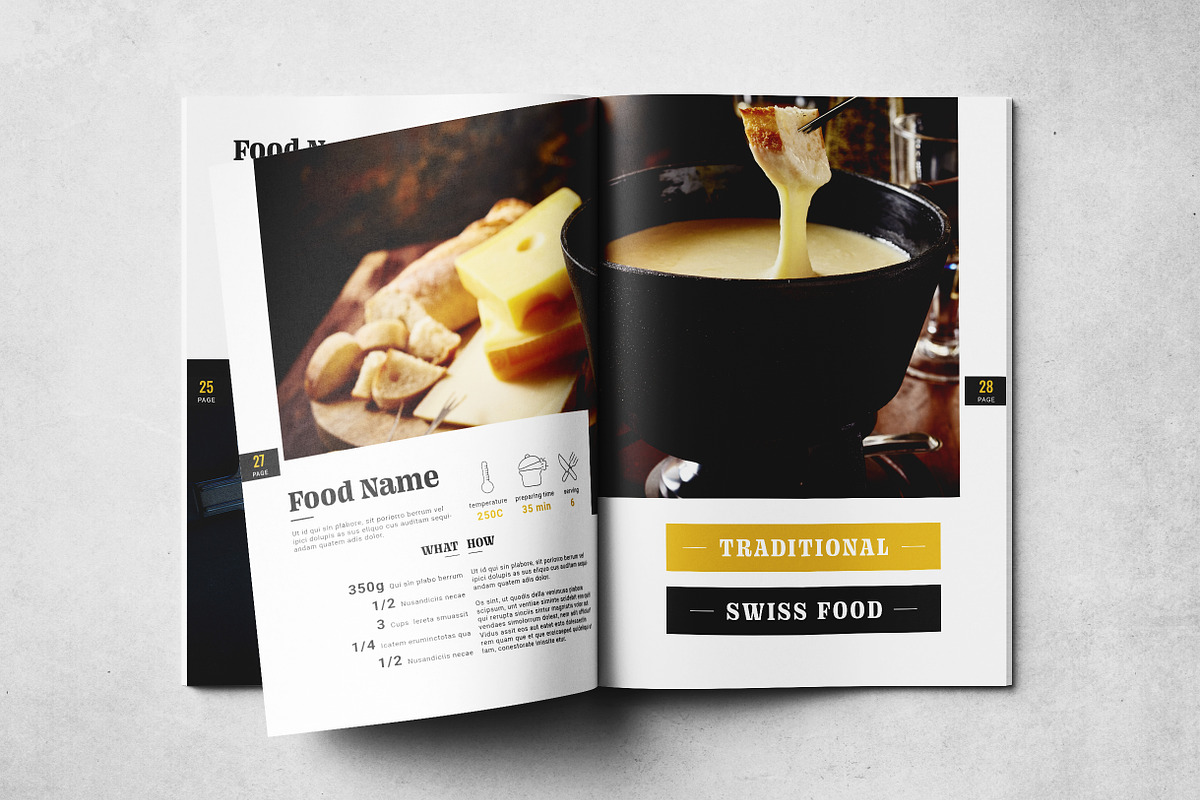 Cookbook Layout, a Print Template by Grkic Creative (Photo 15 of 15)