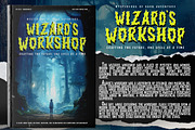 Oracle Domain Metal Horror Graffiti, a Blackletter Font by dansdesign (Thumbnail 3 of 12)