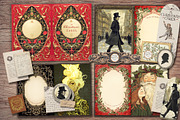 A Christmas Carol Scrapbook Kit, a Seasonal Illustration by Secret Helper (Thumbnail 2 of 8)