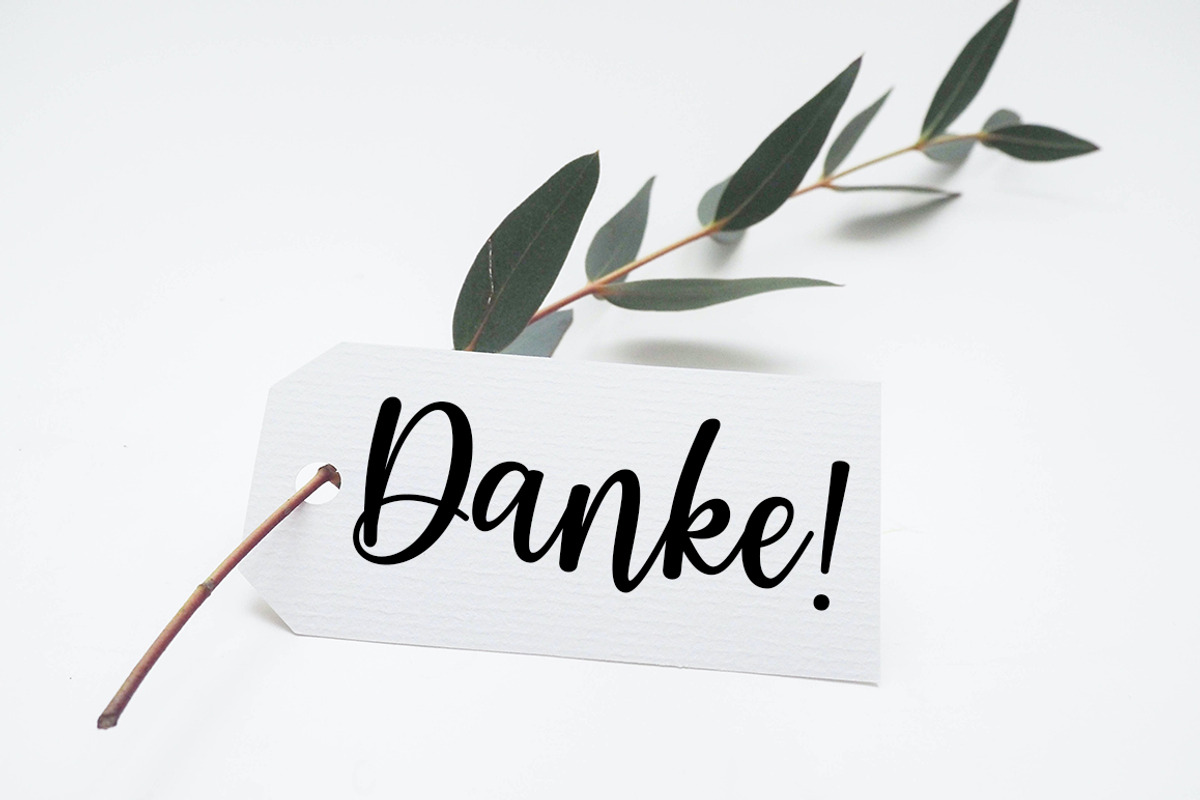 Guten Morgen, a Script Font by Natural Ink Studio (Photo 7 of 7)
