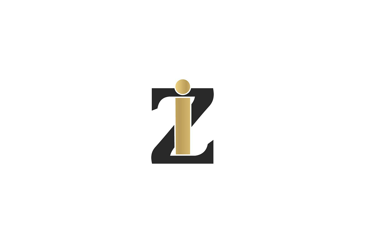 Alphabet Initials logo ZI, IZ, Z and, a Branding & Logo Template by mrshamsjaman