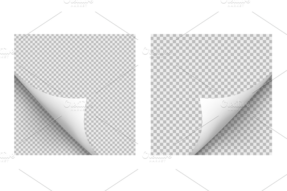 Curled corner of paper, a Texture Graphic by majcot (Photo 3 of 3)