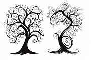 Tree Laser Cut Bundle | Decorative, a Graphic by Designs_River (Thumbnail 11 of 12)