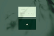 Elegant Simple Business Card, a Business Card Template by Saman Osama (Thumbnail 2 of 6)