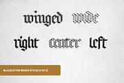 Pro Blackletter Procreate Brushes, a Brush Add-On by Jake Rainis (Thumbnail 3 of 7)