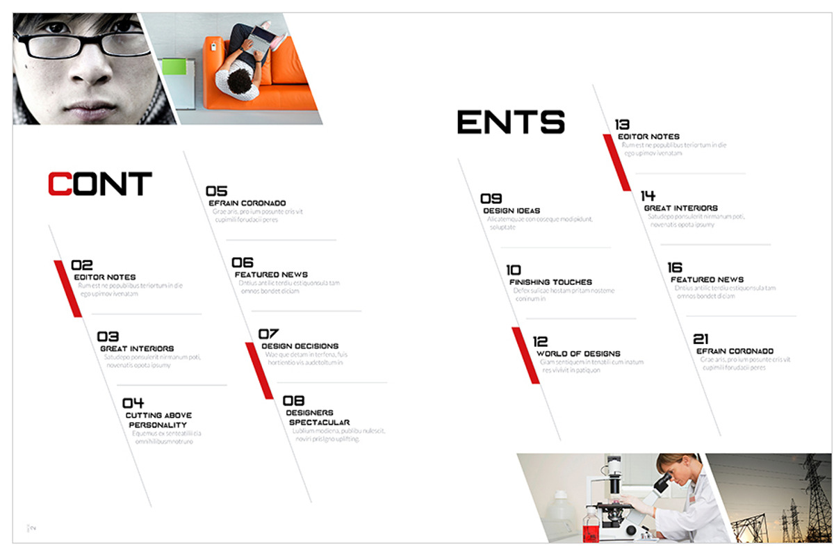 Magazine Template InDesign 15, a Magazine Template by Love Graphic Design (Photo 10 of 20)