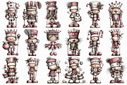 Whimsical Christmas Nutcracker Clipa, an Illustration by Libby Wishes (Thumbnail 4 of 7)
