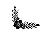 Floral Corner Ornament Clipart Bundl, an Illustration by Creativeshirt (Thumbnail 23 of 48)
