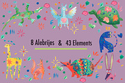 Watercolor Alebrijes, an Animal Illustration by monicavera22 (Thumbnail 2 of 3)