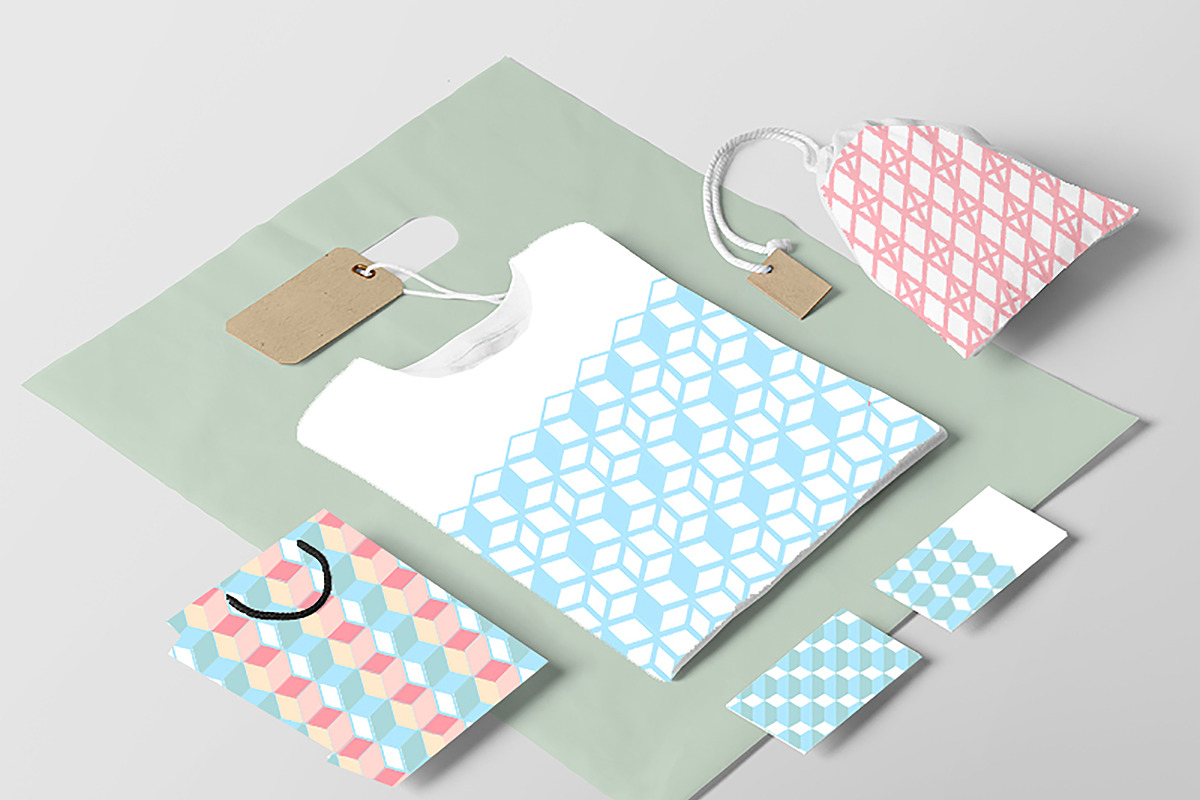 Pastel Hexagon - Tiles & Patterns, a Pattern Graphic by Design Unique (Photo 2 of 9)