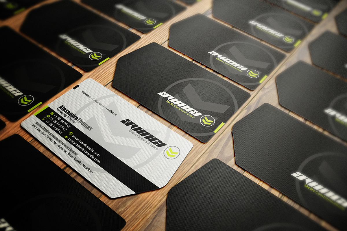 Die Cut Business Card, a Business Card Template by Marvel (Photo 2 of 3)