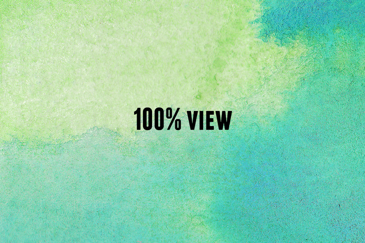 True Watercolor. Emerald. preview 2