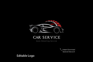 Car Detailing Logo Template, a Branding & Logo Template by YUDesignStore