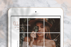 InstaGrid 1.0 Canva Puzzle Template