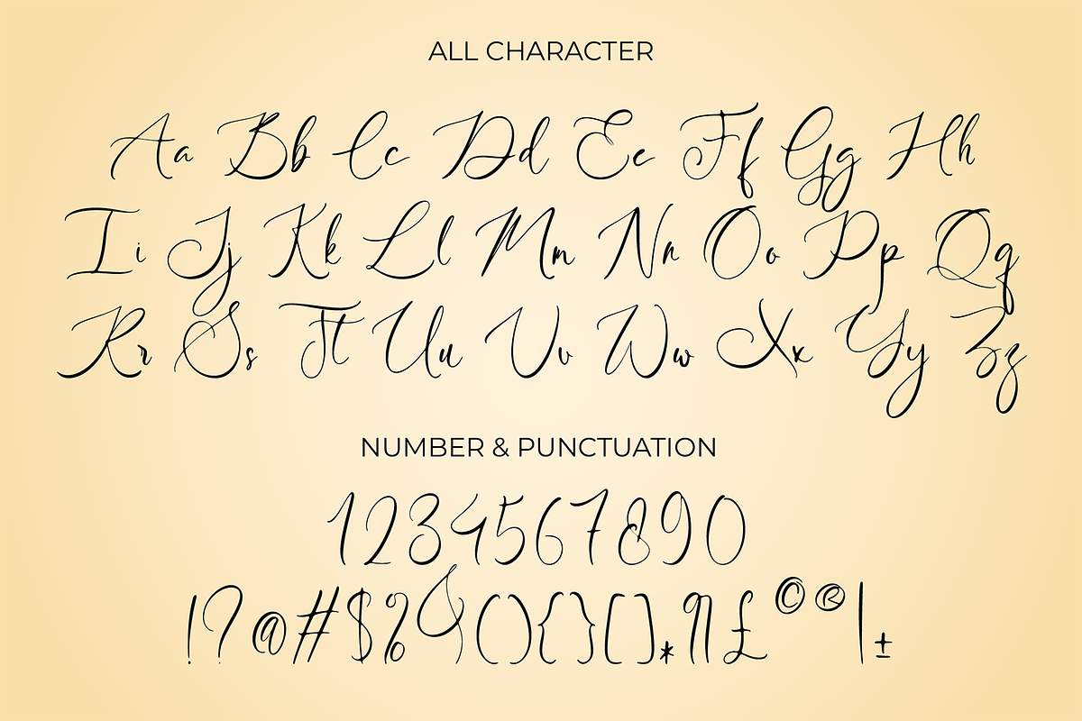 Salamander Bridge Classy Script, a Script Font by Haps Space (Photo 9 of 10)