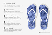 Flip Flops Mock-up, an Apparel Mockup by Branda Keeps (Thumbnail 2 of 17)