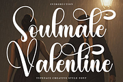 Soulmate Valentine, a Handwritten Font by FreshTypeINK (Thumbnail 1 of 8)