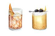 watercolour cocktails, a Graphic by MumAndMe (Thumbnail 2 of 2)