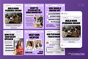 Personal Branding Instagram Post, a Social Media Template by MMPixelCraft (Thumbnail 1 of 3)