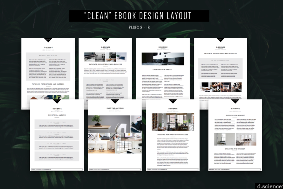 3X Ebook Template Bundle  | 67% Off, a Magazine Template by Template Monkey @dscience (Photo 14 of 35)