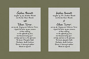 Birdhouse // Handwritten font, a Handwritten Font by PeachCreme (Thumbnail 5 of 9)