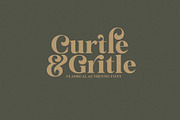 Classical Authentic Font, a Serif Font by senzana (Thumbnail 2 of 15)