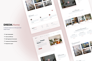 DREEM.Home Landing Page