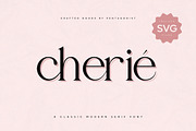 Cherie | Classic Modern Serif, a Serif Font by Pentagonistudio (Thumbnail 1 of 11)