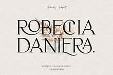 Robecha Daniera Beauty Elegant Serif