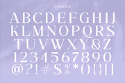 Savinder, a Serif Font by Dora Typefoundry (Thumbnail 12 of 13)