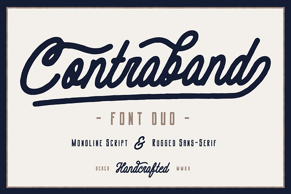 Contraband - Font Duo preview 7