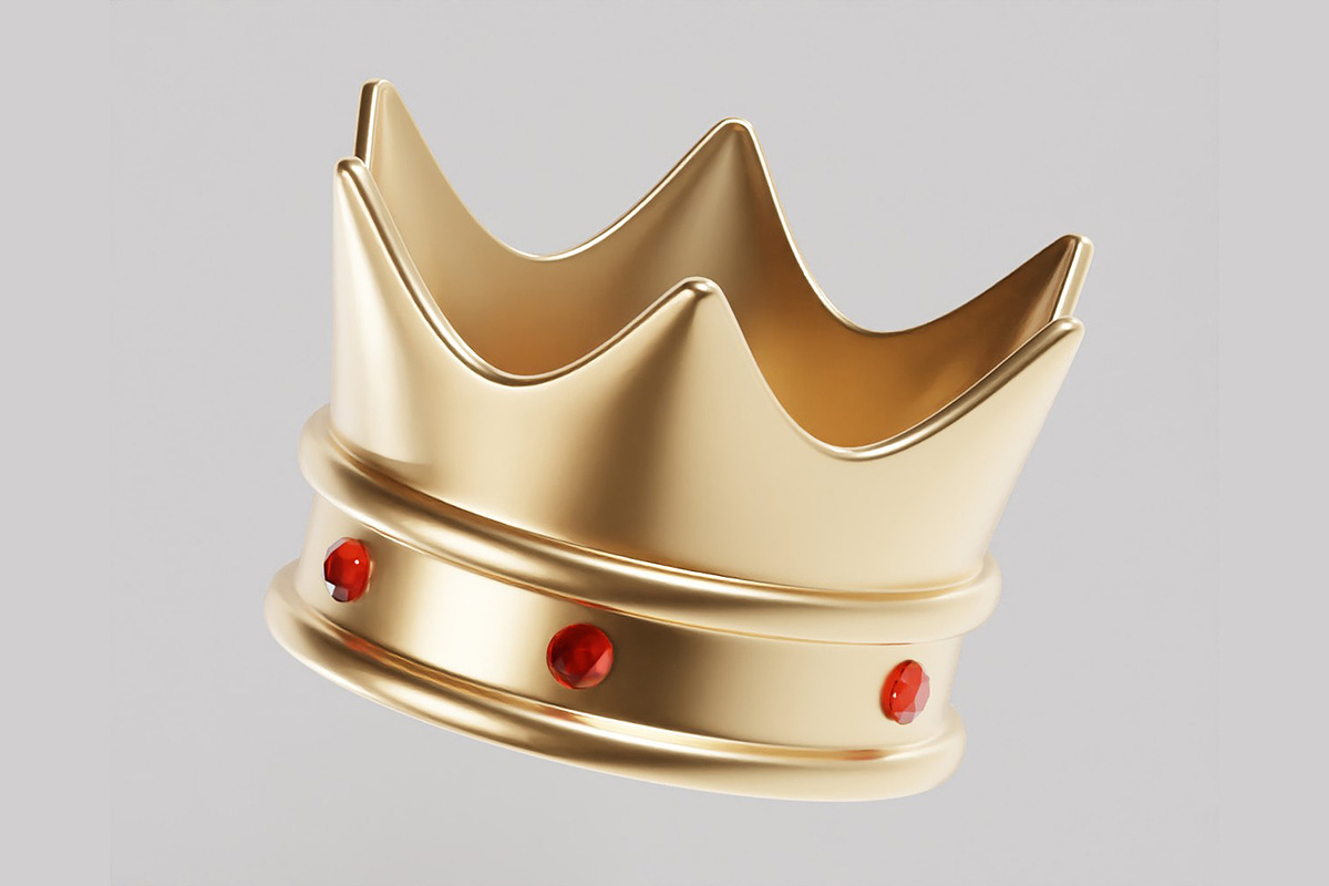 Crown 3d model, an Object 3D Model by fahad121 (Photo 5 of 7)