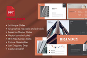 BRANDCY  Business PowerPoint, a Presentation Template by Rizki Herdian (Thumbnail 1 of 5)