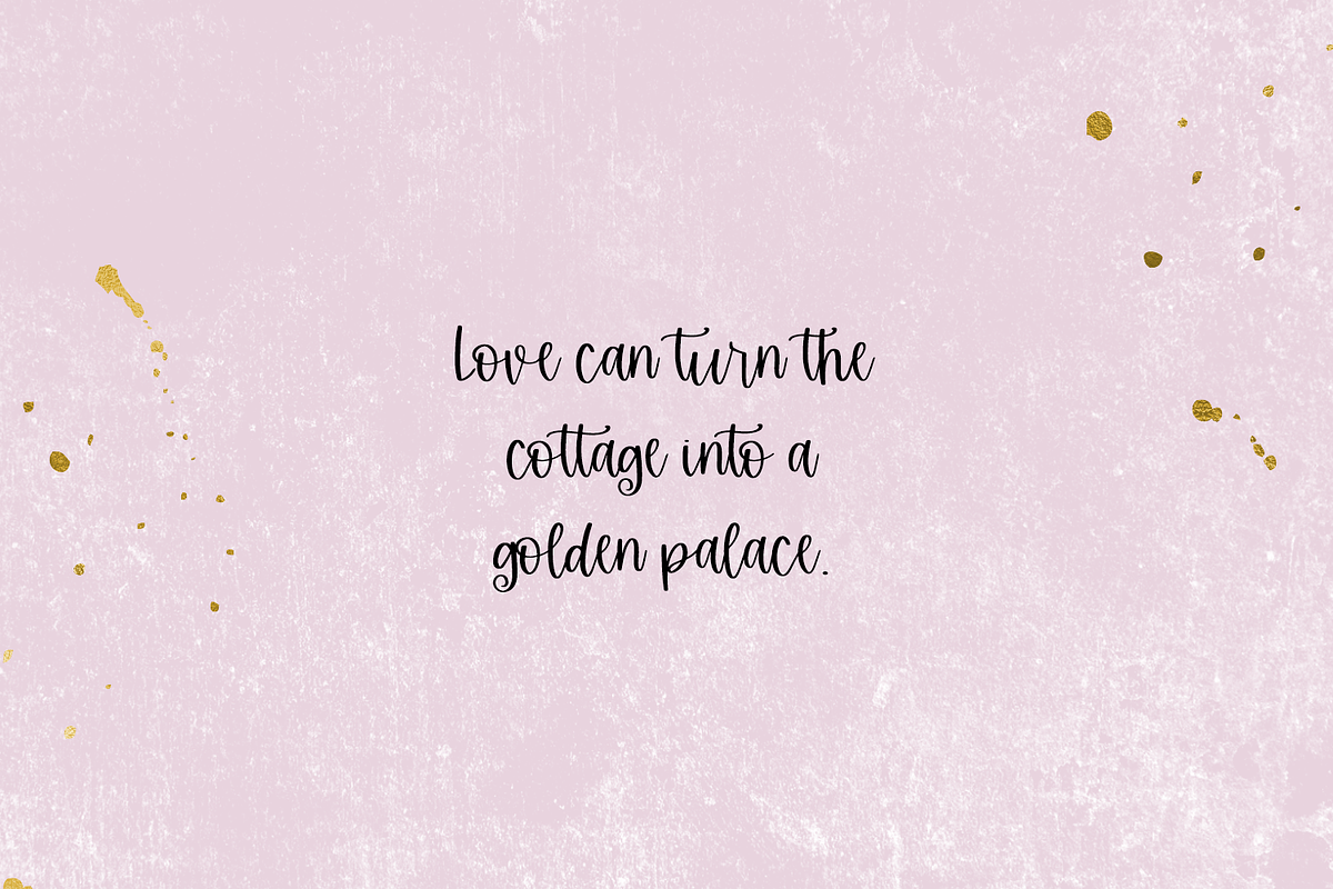 Stirling Cottage Script, a Script Font by Beck McCormick (Photo 2 of 10)