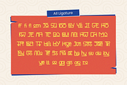 Goghuji - Korean Vibes Display, a Handwritten Font by Pandeka Studio (Thumbnail 8 of 9)